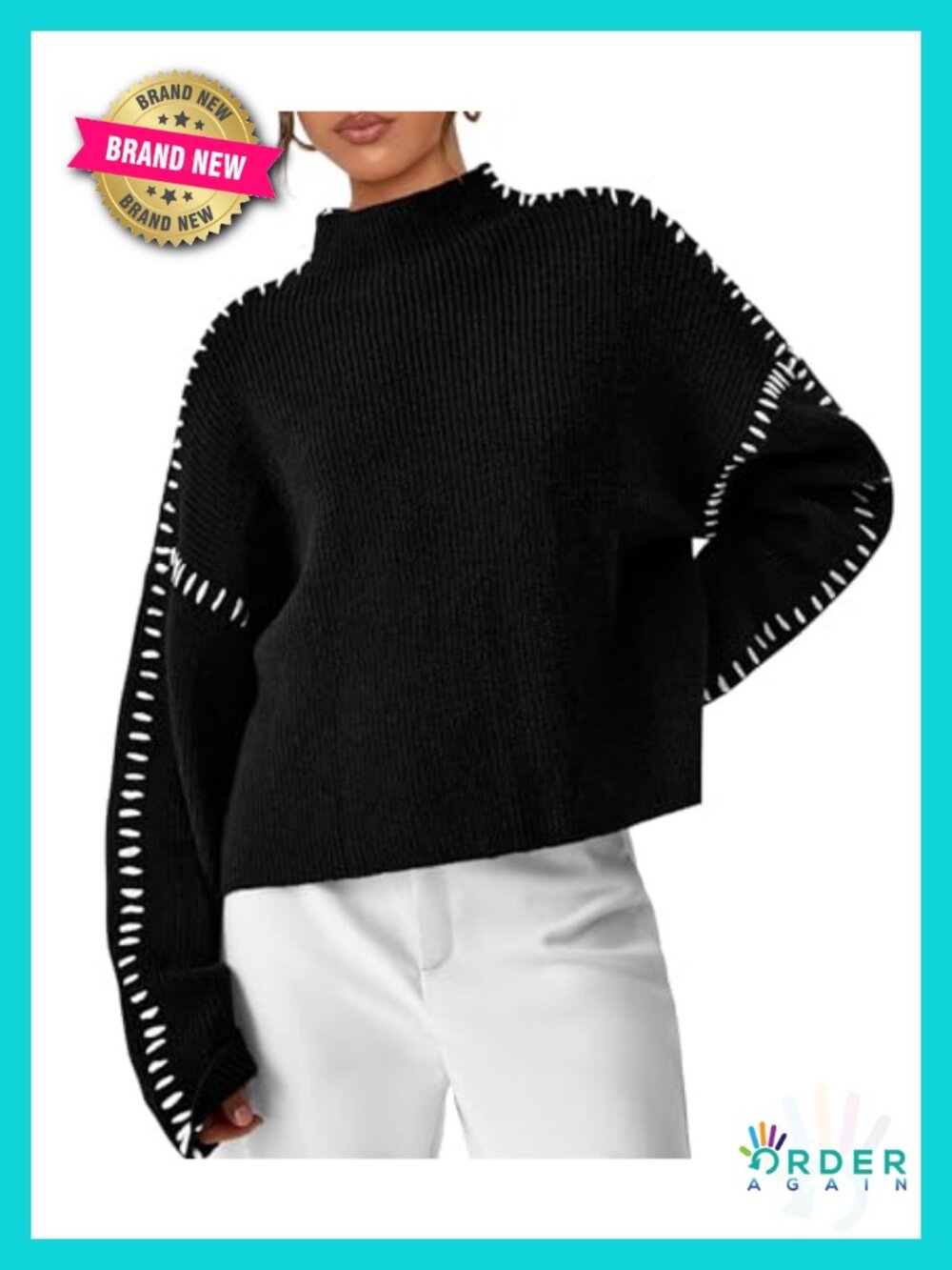 Chunky Knit Oversized Pullover Sweater